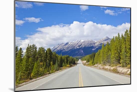 The Icefields Parkway Road Highway Through Jasper National Park-Neale Clark-Mounted Photographic Print