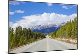 The Icefields Parkway Road Highway Through Jasper National Park-Neale Clark-Mounted Photographic Print