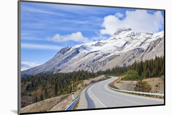 The Icefields Parkway Road Highway Through Jasper National Park-Neale Clark-Mounted Photographic Print