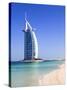 The Iconic Burj Al Arab Hotel, Jumeirah, Dubai, United Arab Emirates, Middle East-Amanda Hall-Stretched Canvas