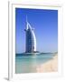 The Iconic Burj Al Arab Hotel, Jumeirah, Dubai, United Arab Emirates, Middle East-Amanda Hall-Framed Photographic Print