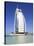 The Iconic Burj Al Arab Hotel, Jumeirah, Dubai, United Arab Emirates, Middle East-Amanda Hall-Stretched Canvas