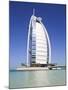 The Iconic Burj Al Arab Hotel, Jumeirah, Dubai, United Arab Emirates, Middle East-Amanda Hall-Mounted Photographic Print