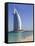 The Iconic Burj Al Arab Hotel, Jumeirah, Dubai, United Arab Emirates, Middle East-Amanda Hall-Framed Stretched Canvas