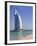 The Iconic Burj Al Arab Hotel, Jumeirah, Dubai, United Arab Emirates, Middle East-Amanda Hall-Framed Photographic Print