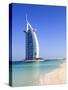 The Iconic Burj Al Arab Hotel, Jumeirah, Dubai, United Arab Emirates, Middle East-Amanda Hall-Stretched Canvas