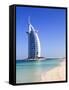 The Iconic Burj Al Arab Hotel, Jumeirah, Dubai, United Arab Emirates, Middle East-Amanda Hall-Framed Stretched Canvas