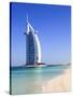 The Iconic Burj Al Arab Hotel, Jumeirah, Dubai, United Arab Emirates, Middle East-Amanda Hall-Stretched Canvas