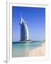 The Iconic Burj Al Arab Hotel, Jumeirah, Dubai, United Arab Emirates, Middle East-Amanda Hall-Framed Photographic Print