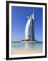 The Iconic Burj Al Arab Hotel, Jumeirah, Dubai, United Arab Emirates, Middle East-Amanda Hall-Framed Photographic Print