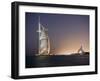 The Iconic Symbol of Dubai, the Burj Al Arab, the World's First Seven Star Hotel, Dubai-Gavin Hellier-Framed Photographic Print