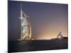 The Iconic Symbol of Dubai, the Burj Al Arab, the World's First Seven Star Hotel, Dubai-Gavin Hellier-Mounted Photographic Print