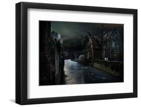 The icy corner-Piet Flour-Framed Photographic Print