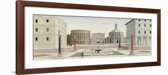 The Ideal City, C.1480-Fra Carnevale-Framed Giclee Print