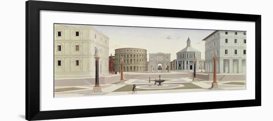 The Ideal City, C.1480-Fra Carnevale-Framed Giclee Print