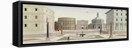 The Ideal City, C.1480-Fra Carnevale-Framed Stretched Canvas