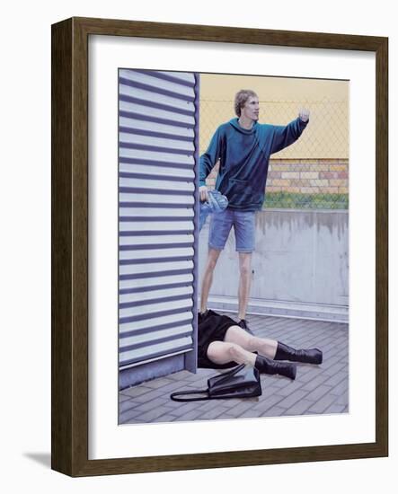 The Ideal Crash, 2001-02-Aris Kalaizis-Framed Premium Giclee Print