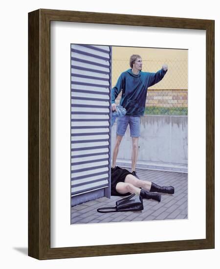 The Ideal Crash, 2001-02-Aris Kalaizis-Framed Giclee Print