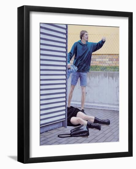 The Ideal Crash, 2001-02-Aris Kalaizis-Framed Giclee Print