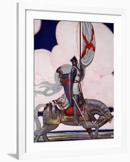 The Ideal of the Crusades-null-Framed Giclee Print
