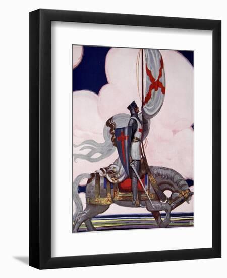 The Ideal of the Crusades-null-Framed Giclee Print