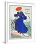 The Ideal Tourist Bike, Brossard, 3 Speeds, 1903-null-Framed Giclee Print