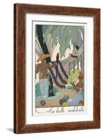 The Idle Beauty-Georges Barbier-Framed Giclee Print