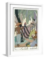 The Idle Beauty-Georges Barbier-Framed Giclee Print