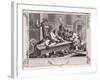 The Idle Prentice at Play in the Church Yard ..., Plate III of Industry and Idleness 1747-William Hogarth-Framed Giclee Print