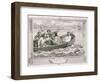 The Idle Prentice Turn'd Away and Sent to Sea, Plate V of Industry and Idleness, 1747-William Hogarth-Framed Giclee Print