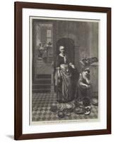 The Idle Servant-Nicolaes Maes-Framed Giclee Print