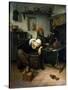 The Idlers, C1660-Jan Steen-Stretched Canvas