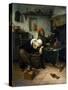 The Idlers, C1660-Jan Steen-Stretched Canvas