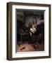 The Idlers, C1660-Jan Steen-Framed Giclee Print