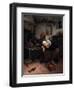 The Idlers, C1660-Jan Steen-Framed Giclee Print