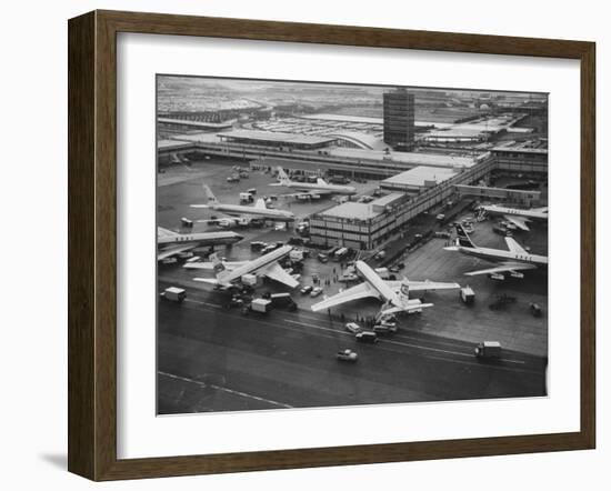 The Idlewild Airport-Dmitri Kessel-Framed Photographic Print