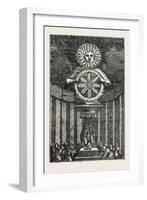 The Idol of the Sun, a Saxon Idol-null-Framed Giclee Print