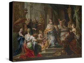 The Idolatry of King Solomon-Sebastiano Conca-Stretched Canvas