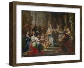 The Idolatry of King Solomon-Sebastiano Conca-Framed Giclee Print