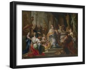 The Idolatry of King Solomon-Sebastiano Conca-Framed Giclee Print