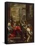 The Idolatry of Solomon, C. 1675 - 1695-null-Framed Stretched Canvas