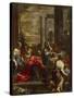 The Idolatry of Solomon, C. 1675 - 1695-null-Stretched Canvas