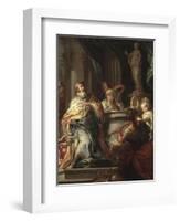 The Idolatry of Solomon (Detail)-Sebastiano Conca-Framed Giclee Print