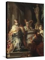 The Idolatry of Solomon (Detail)-Sebastiano Conca-Stretched Canvas
