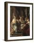 The Idolatry of Solomon (Detail)-Sebastiano Conca-Framed Giclee Print