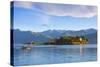 The Idyllic Isola Dei Pescatori and Isola Bella, Borromean Islands, Lake Maggiore, Piedmont, Italy-Doug Pearson-Stretched Canvas