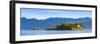 The Idyllic Isola Dei Pescatori and Isola Bella, Borromean Islands, Lake Maggiore, Piedmont, Italy-Doug Pearson-Framed Photographic Print