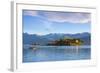 The Idyllic Isola Dei Pescatori and Isola Bella, Borromean Islands, Lake Maggiore, Piedmont, Italy-Doug Pearson-Framed Photographic Print