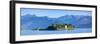 The Idyllic Isola Dei Pescatori and Isola Bella, Borromean Islands, Lake Maggiore, Piedmont, Italy-Doug Pearson-Framed Photographic Print