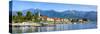 The Idyllic Lakeside Village of Baveno, Lake Maggiore, Piedmont, Italy-Doug Pearson-Stretched Canvas